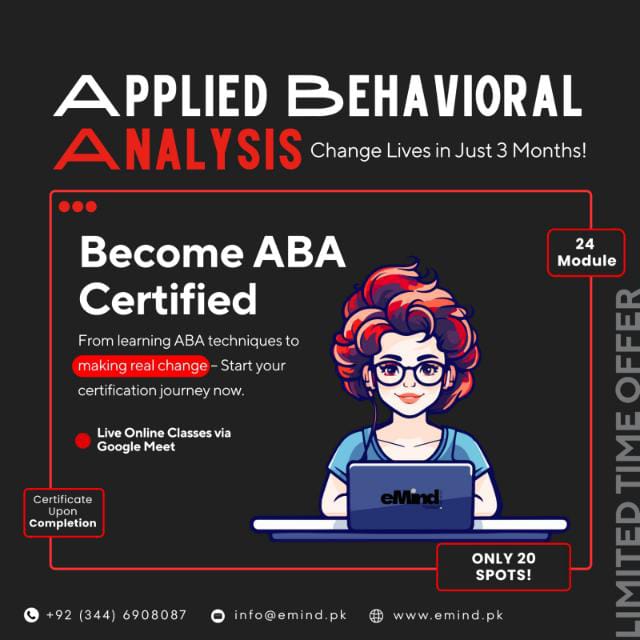 Applied Behavior Analysis (ABA) Therapy Course