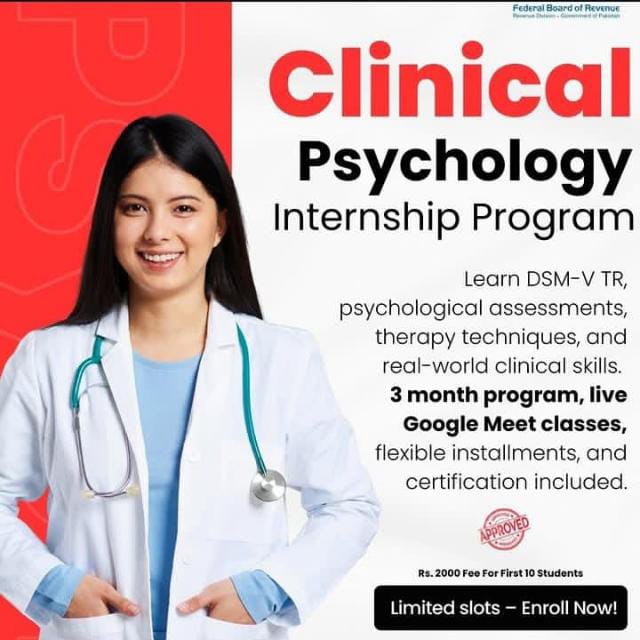 Clinical Psychology Internship Batch 34